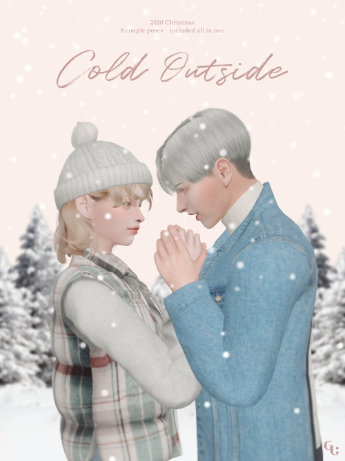 [ POSE+Cold Outside ]8 couple posesDownload