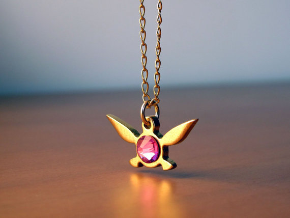 live-by-the-sword:  it8bit:  Legend of Zelda Necklaces Gold Triforce, SS Triforce, Gold