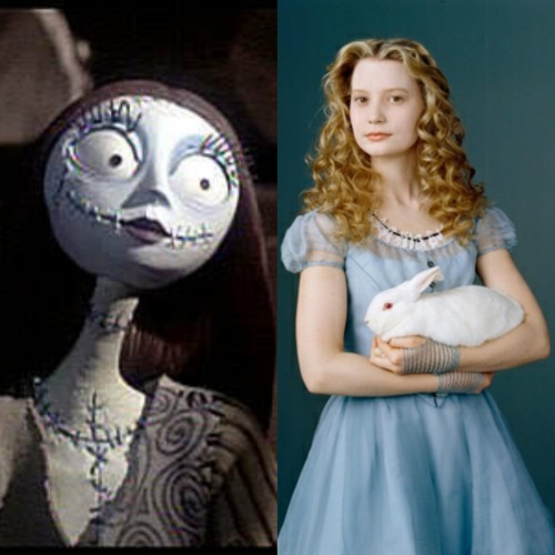 somethingstirringonhalloween: Female Characters + Tim Burton