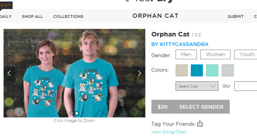 The Orphan Black cats are now a TeeFury T-shirt!! :D :D :D http://www.teefury.com/orphan-cat