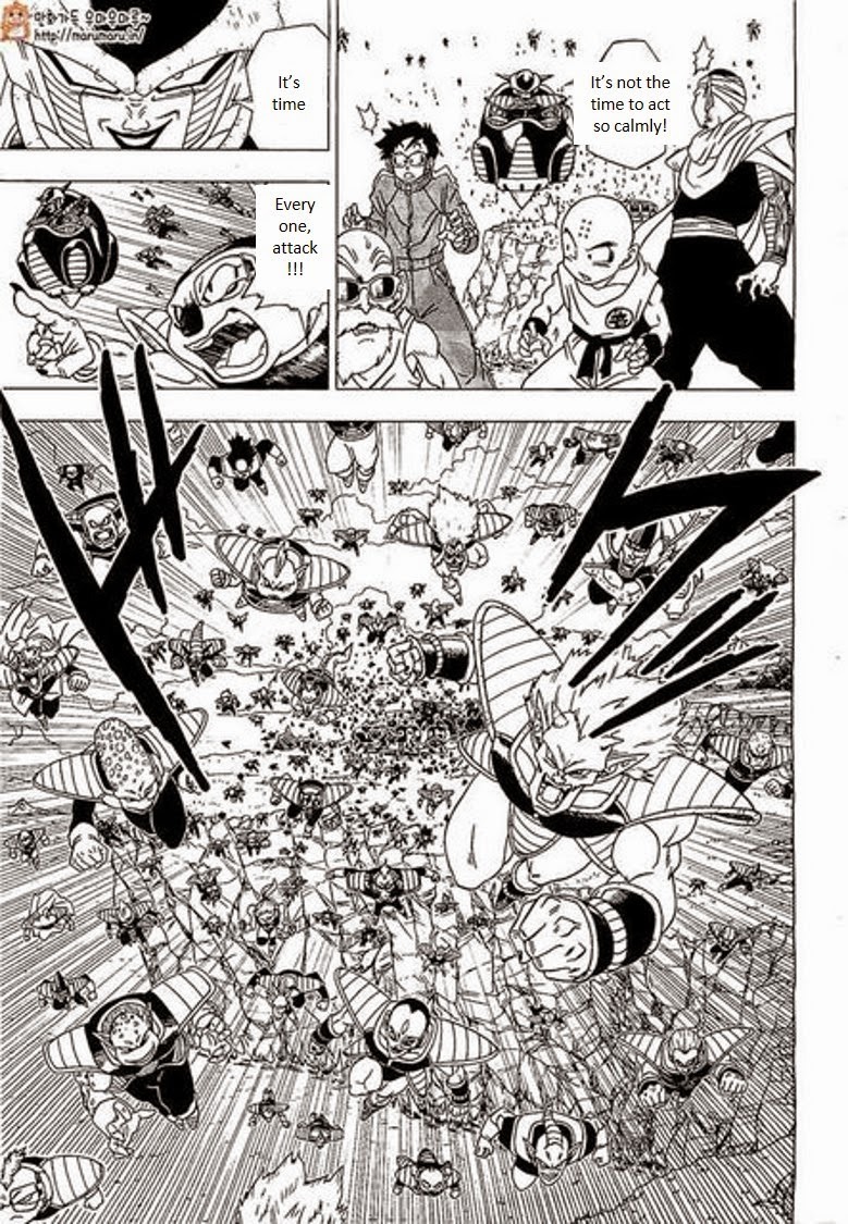 Stark Uprising Dragon Ball Z Resurrection F Prequel Manga