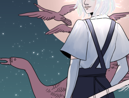 isarakku:preview wip of my piece for @hanafudanokuni! i love this project so far, definitely my favo