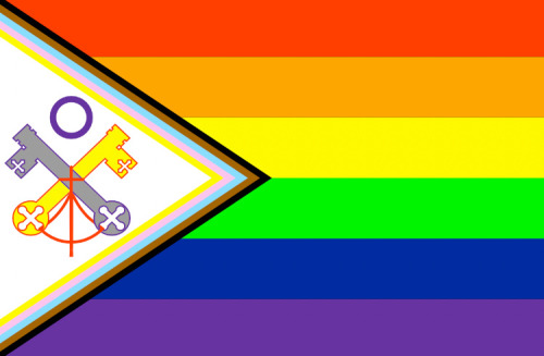 LGBT Catholic Flag