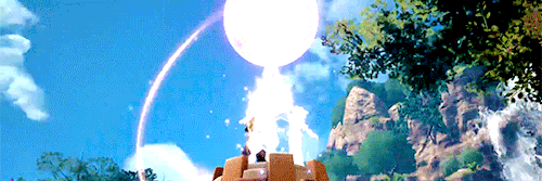kingdomheartsgifs:Sora and his Mysterious Tower