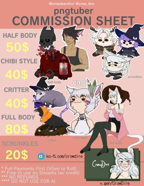 C0MMISSIONS ARE OPEN