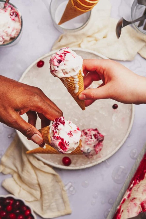 fullcravings: Cranberry Ice Cream Recipe