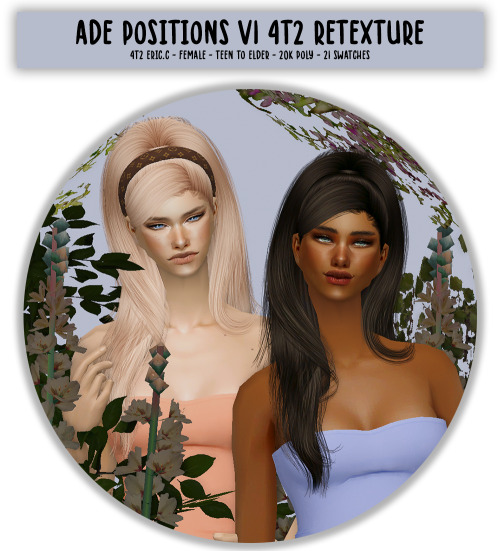 Retextured Ade Positions V1 &amp; Headband 4t2 Eric.c @ericccts2​ and I did a collab together! Eric 