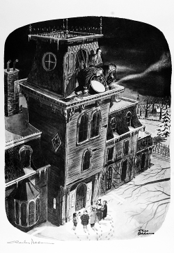 vintagegal:  Illustration by Charles Addams,