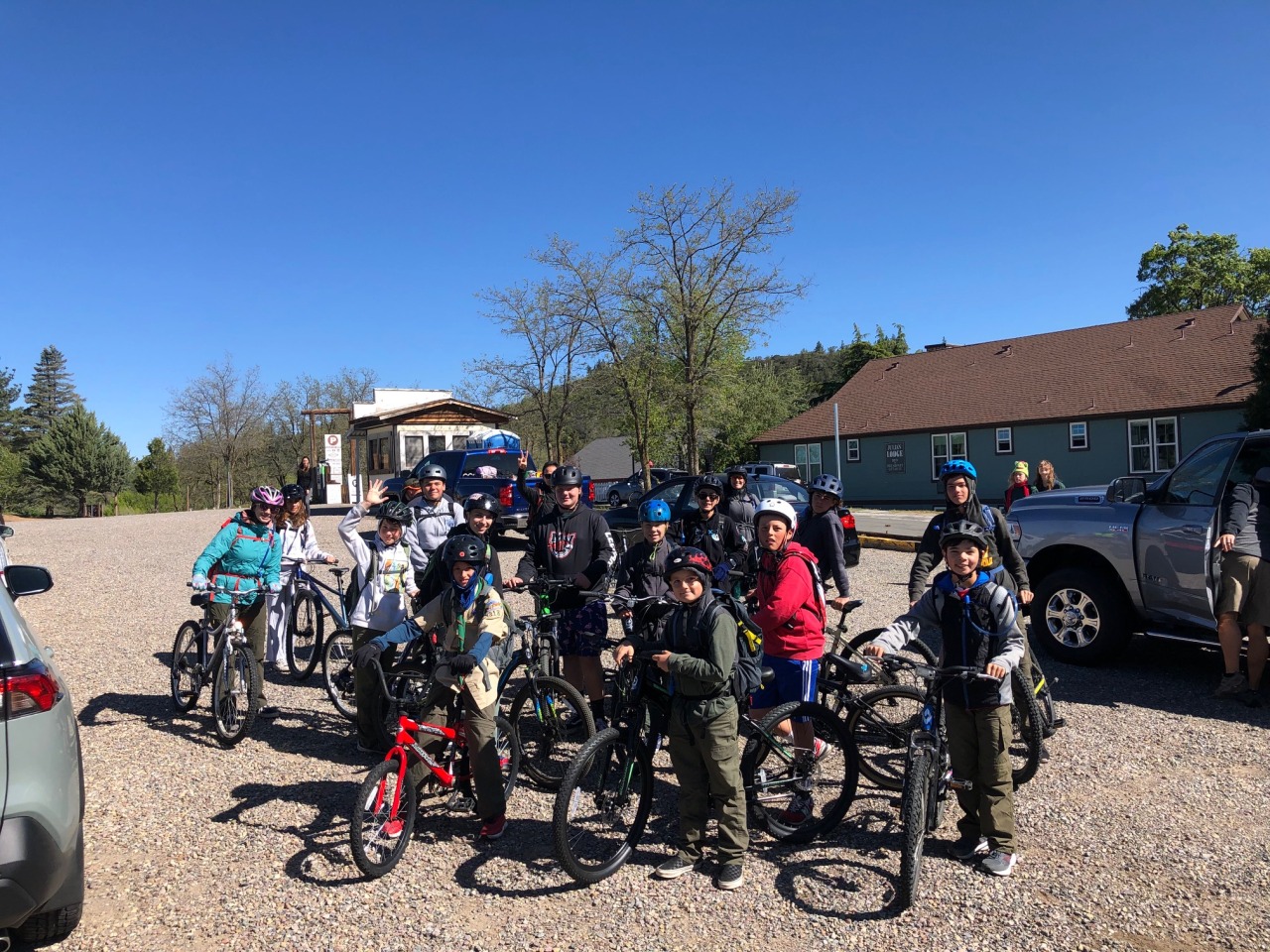 Troop 318 had an amazing time at Agua Caliente! Troop 318 B and part of 318 G biked 33 miles from Julian to Agua Caliente. Very proud of every one who biked and hiked on that day!