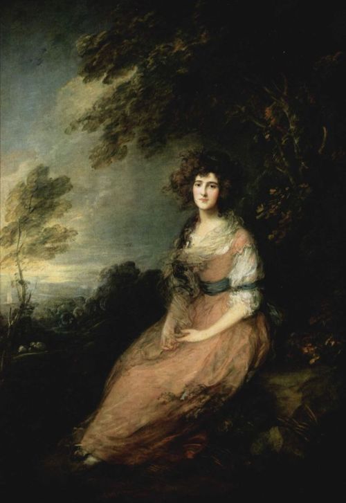 Mrs. Richard Brinsley Sheridan by Thomas Gainsborough, 1785-86