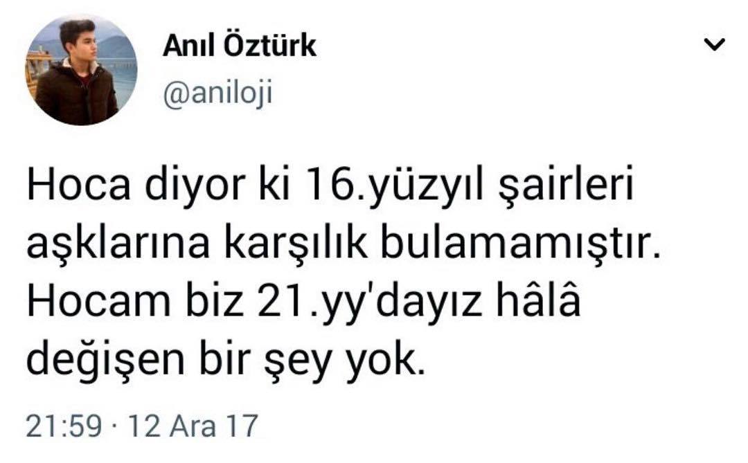 Hoca diyor ki 16. Yüzyıl...