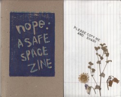 lora-mathis:  clementinevonradics:  chrisleja:  rgbateman:  Nope: A Safe Space Zine Trigger Warning: Assault, Rape, and Abuse are recurring themes in our arts communities.  The Portland Poetry Slam community came together in April 2014 to make this zine,