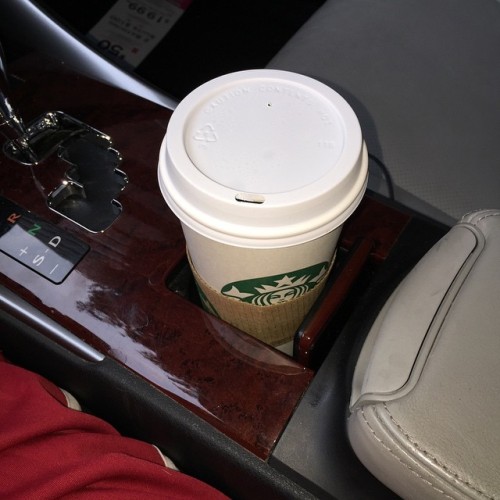 My copilot @starbucks #Americano (at 110 Freeway)