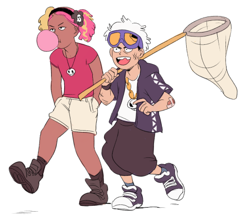 n-maas: please consider: the most important team skull au that nobody wanted or ask for, where every