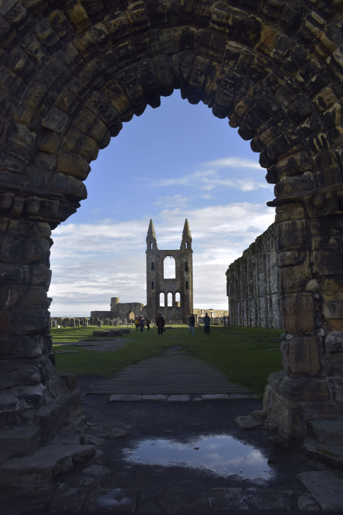 on-misty-mountains: St Andrews Cathedral Built in 1158, the cathedral became the centre of the Medie