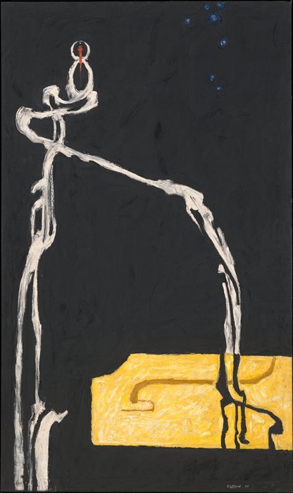 clyfford-still: Untitled (formerly Self-Portrait), 1945, Clyfford StillMedium: oilwww.wikiar