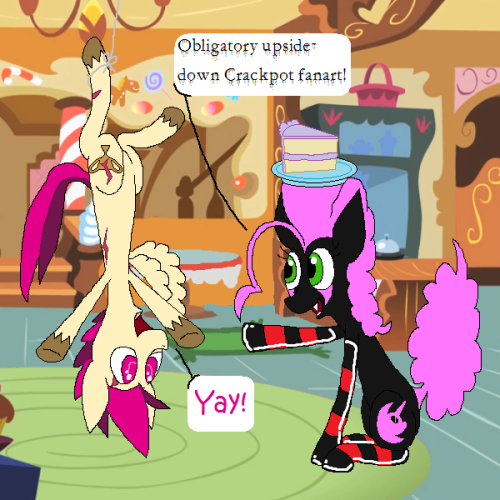 darkfiretaimatsu:  And as soon as I find where I put that cake, it can totally be your  and/or your mod’s birthday, Crackpot~! Gotta keep those running gags that happened, like, twice 8 months ago alive~  X3