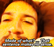 akeenstudent:Your participle - it’s dangling! - Lin Manuel Miranda, #englishnerd (x)