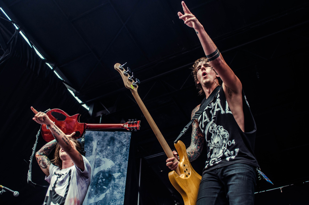 rachelslott:  Andy Glass &amp; Lou Cotton | We Came As RomansJuly 16th | Scranton,