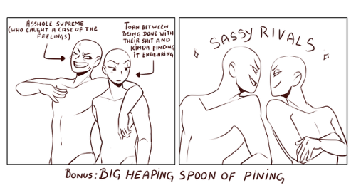 freakxwannaxbe: Ship dynamic is the hot new meme over on twitter so you know I had to drop everythi