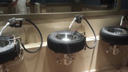 laughingsquid:  Bathroom Sinks From a Car-Themed