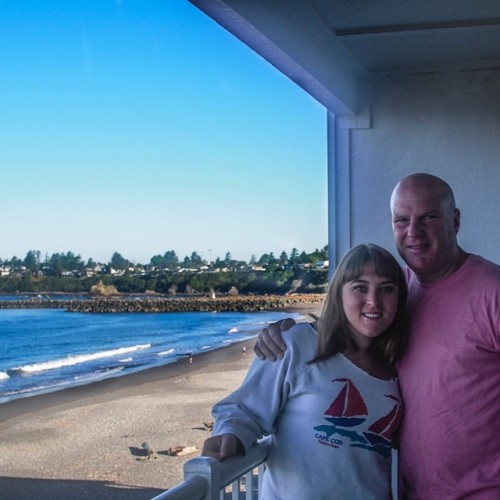 @msjamicakes @evannwilson it’s time to go again …last view from our window before we get on the road #portrait #beach #oregoncoast #brookingsoregon