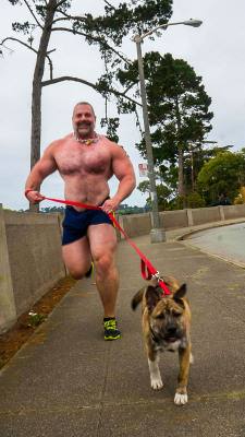 noodlesandbeef:  Alpha has been jogging with