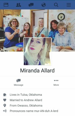 exposeyourwifetome:  gooncityrefuge:  Contact Miranda, her husband, and her family and let them know what a hot slut she is  Anyone yet? 