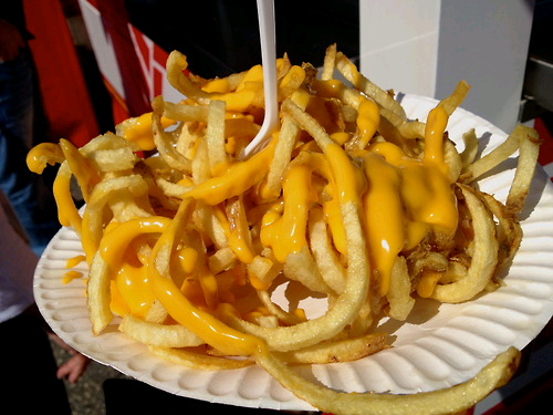Curly cheesy fries ;)