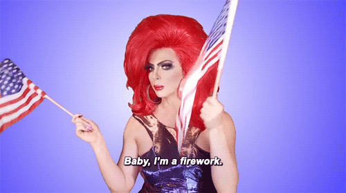RealityTVGIFs — Independence Day lewks