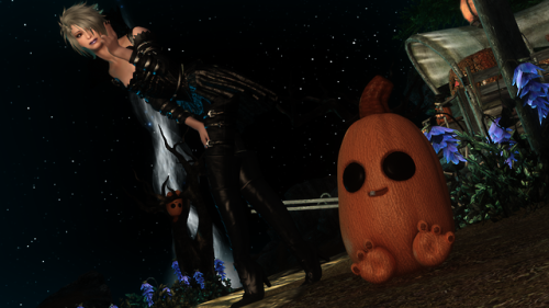 ちょいと早めのハロウィン気分(10/14tweet)の続きロケ地： Pumpkin Village (by MSZ Studio)衣装： Kozakowy&rsquo;s 1760 Black
