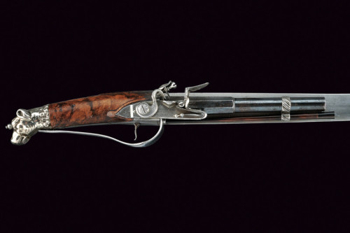 peashooter85:A hunting short sword and flintlock pistol combination by Bourgeois of Paris, early to 