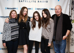 haimx:  at the SiriusXM studios with Mama and Papa Haim 