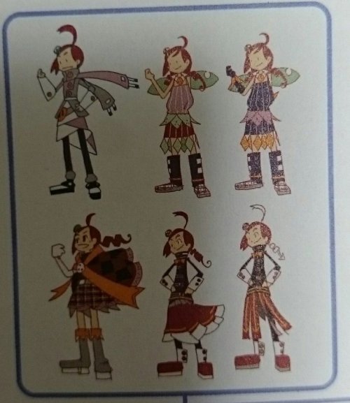 A collection of Puyo Puyo 7 concept art from the 2009 Nintendo Dream japan-only magazine. (source)