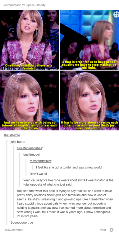 caraphatash:  2014 is the year Taylor Swift stopped giving a shit and it’s glorious  