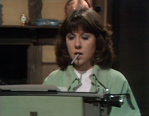 Aspects of Elisabeth Sladen as Sarah Jane Smith in ‘Terror of the Zygons’