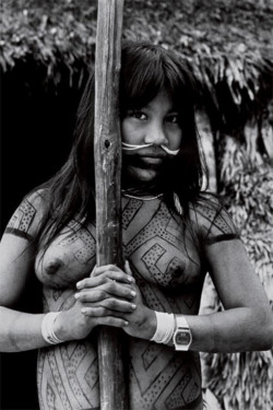 pachatata:  Marubo Girl, Brazil by Milton