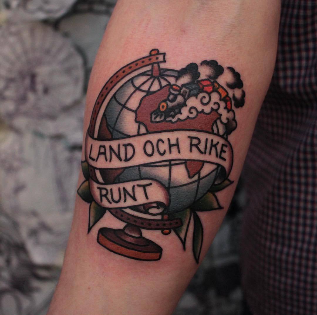 Stockholm's best tattoo shop — #traditional