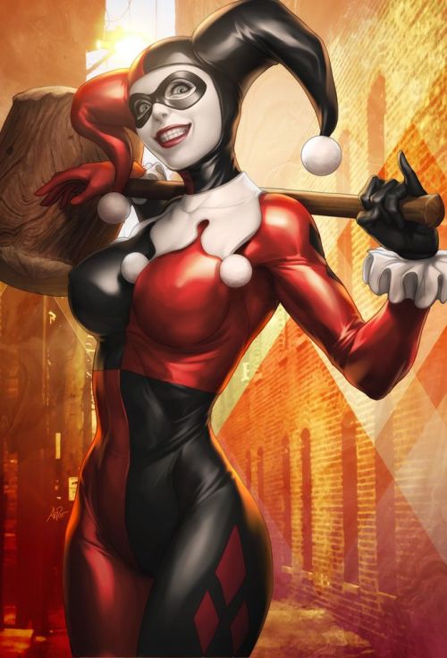 rule34andstuffreborn:  Top 34 Fictional characters that I would wreck (provided they were non-fictional):18. Harley Quinn.