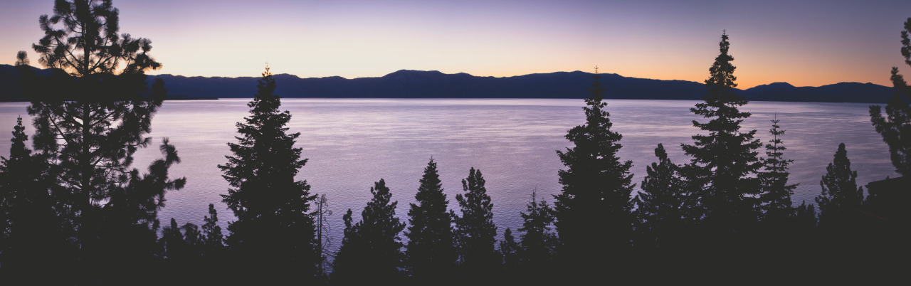 recathect:  Lake Tahoe, CA ↬ David Rose The view from the deck of my relative’s