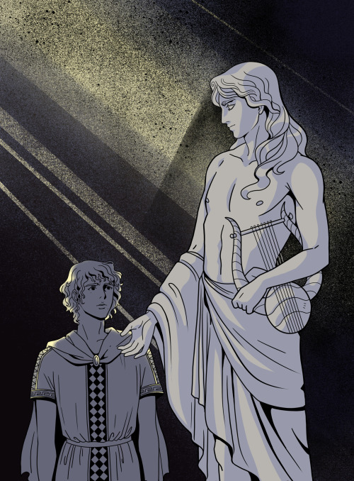 The Statue - Short Apollo/Hyacinthus Comic