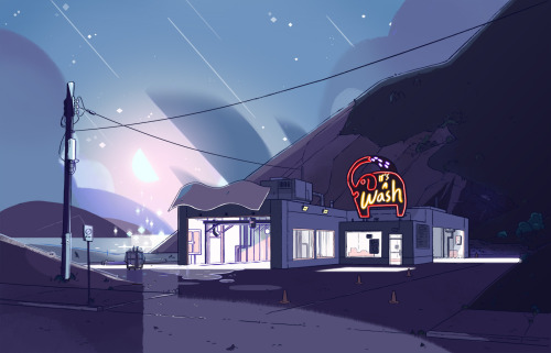 A selection of Backgrounds from the Steven Universe episode: “Cat Fingers” Art Direction: Kevin Dart Design: Steven Sugar, Emily Walus  Paint: Sophie Diao