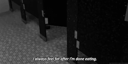 my-thoughts-in-picturesss:  I always feel fat after im done eating. on We Heart It.