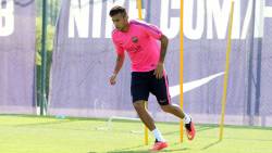 fzneymar:  26/08/2014 Training session in the morning - Neymar back in action Photo by MIGUEL RUIZ - FCB 