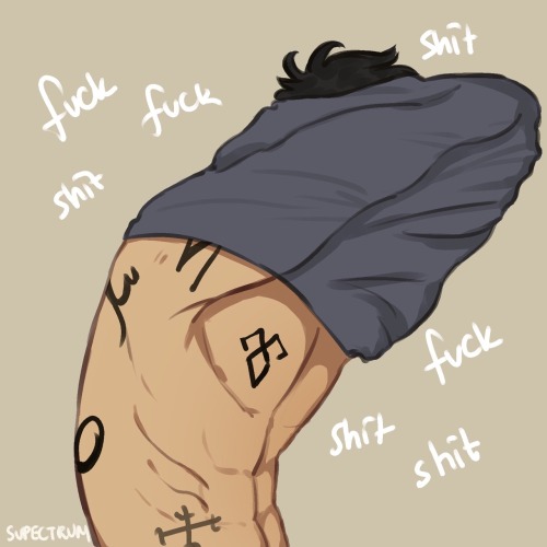 su-pectrum:Alexander “Can’t have a shirt on if Magnus is in the Institute” Lightwo
