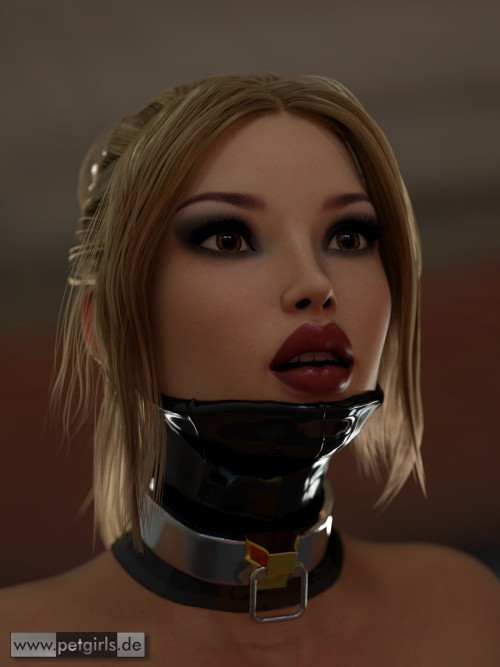 Betty. VIII, X and XI.Genesis 3. NeckCorsets, Corset and Collar modelled in 3DSMax by MyRho/Petgirls