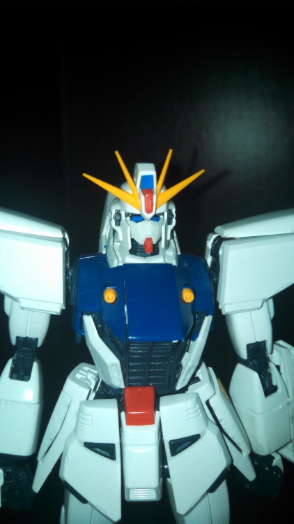 naotype:Wip of my F91 Gundam. Need to add weapons and touch up the paint then add decals and panel l