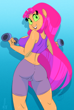 feathers-butts:  Buff Space Princess <3Commissions