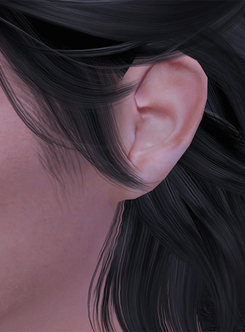 obscurus-sims:SKIN N16: 21 colors, 42 swatches (each color has 2 eyelid options),  adult+, males onl