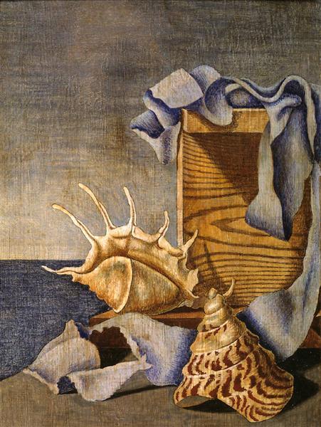surrealismart:  Still Life,1926 Edward Wadsworth